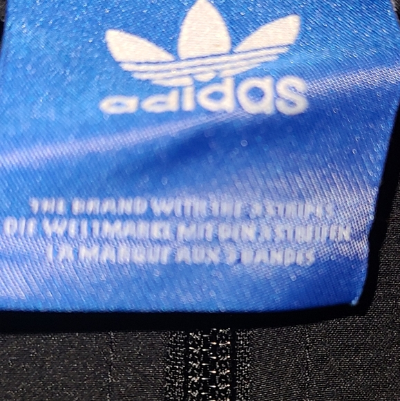 3 stripe Adidas black with white stripes - Picture 4 of 5